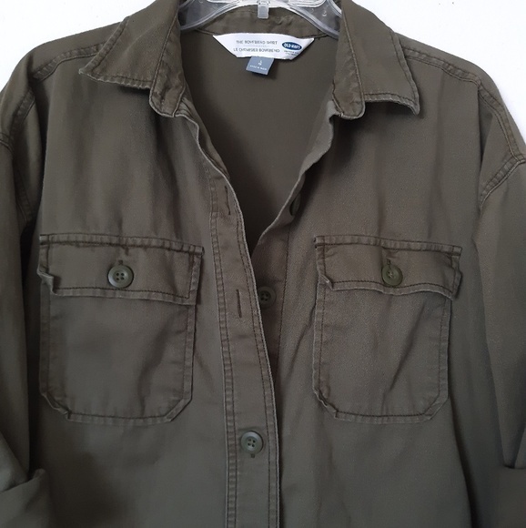 Old Navy Tops - Old navy Boyfriend shirt